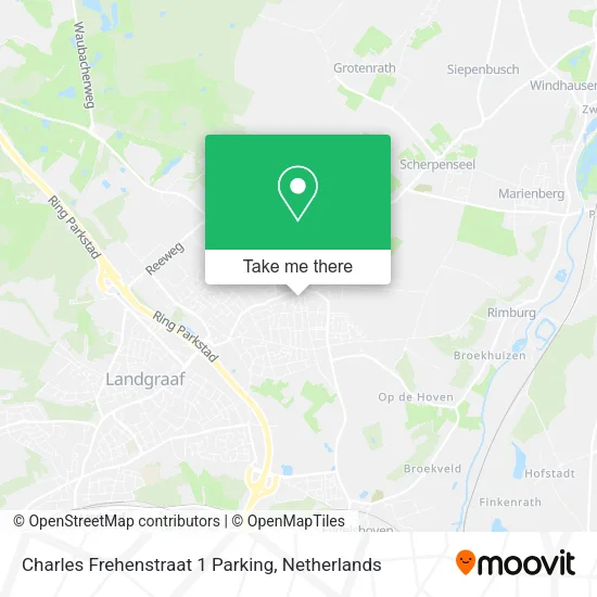 Charles Frehenstraat 1 Parking map