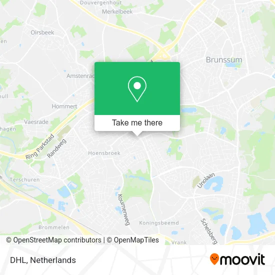DHL map