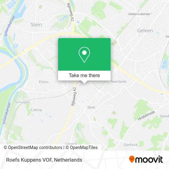 Roefs Kuppens VOF map