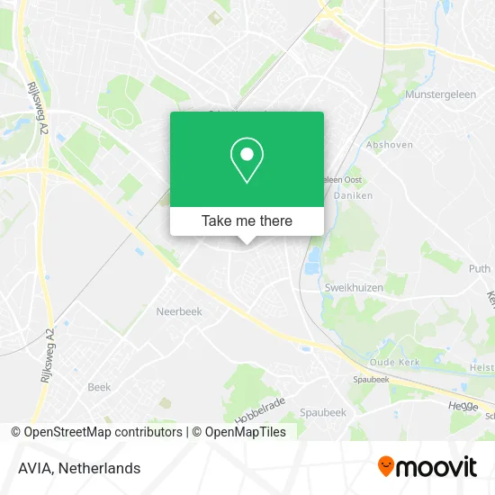 AVIA map