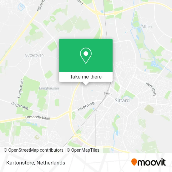 Kartonstore map