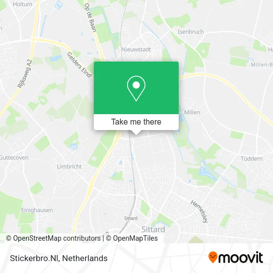 Stickerbro.Nl map