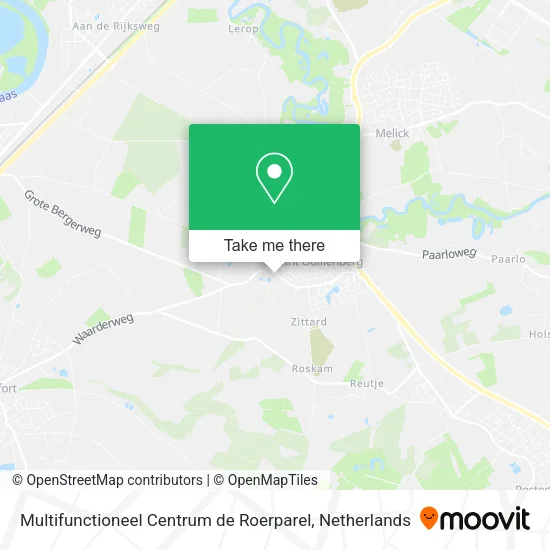 Multifunctioneel Centrum de Roerparel map