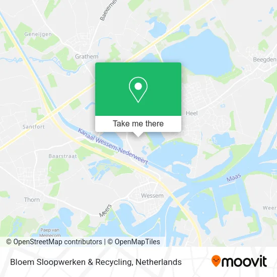 Bloem Sloopwerken & Recycling map