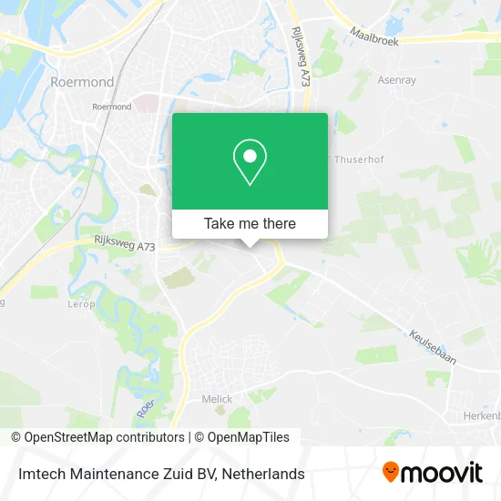 Imtech Maintenance Zuid BV map