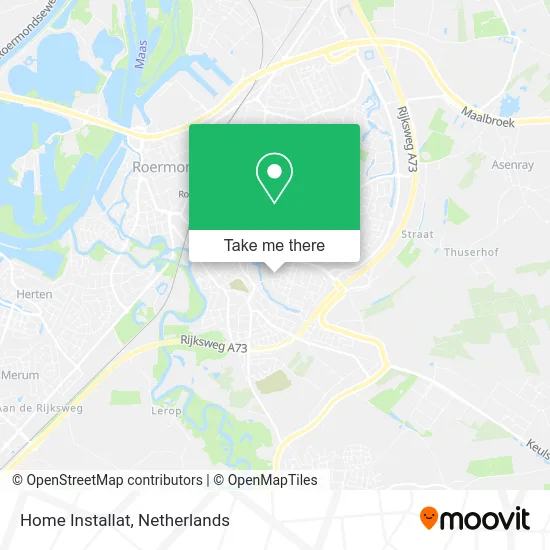 Home Installat map