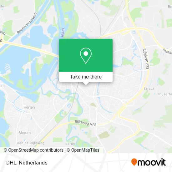DHL map