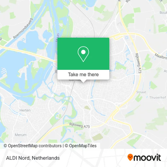 ALDI Nord map
