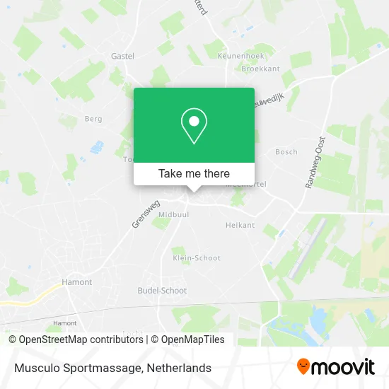 Musculo Sportmassage map