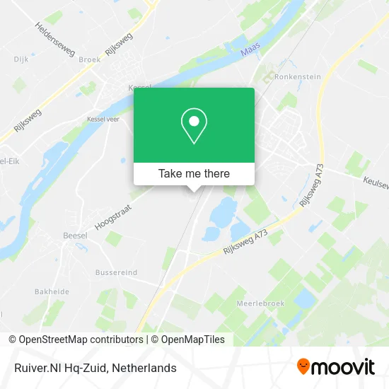 Ruiver.Nl Hq-Zuid map