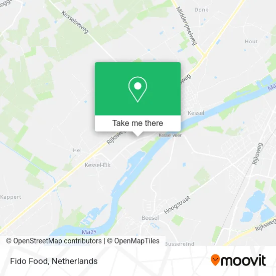Fido Food map