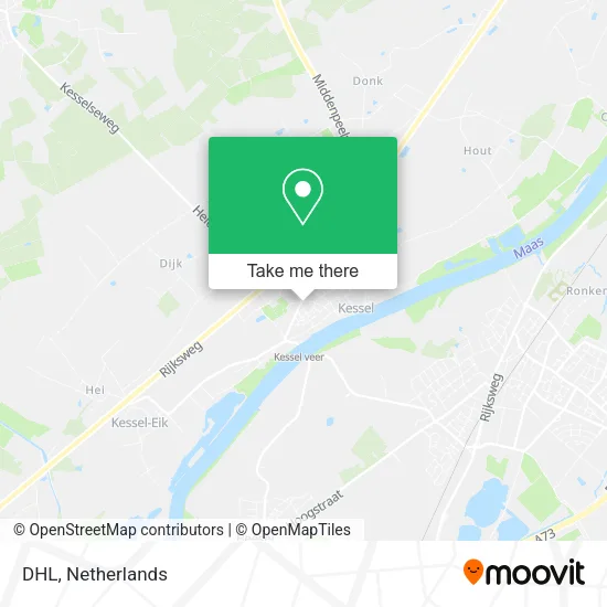 DHL map