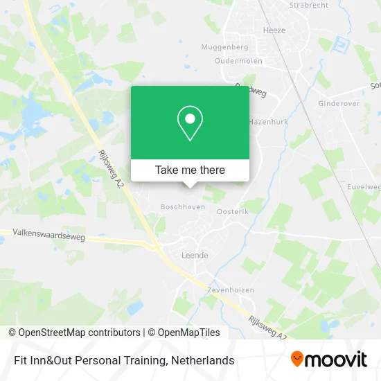 Fit Inn&Out Personal Training map