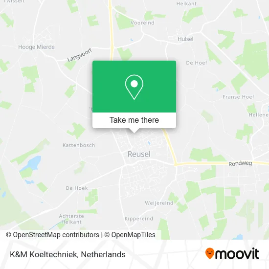 K&M Koeltechniek Karte