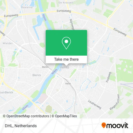 DHL map