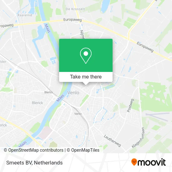 Smeets BV map