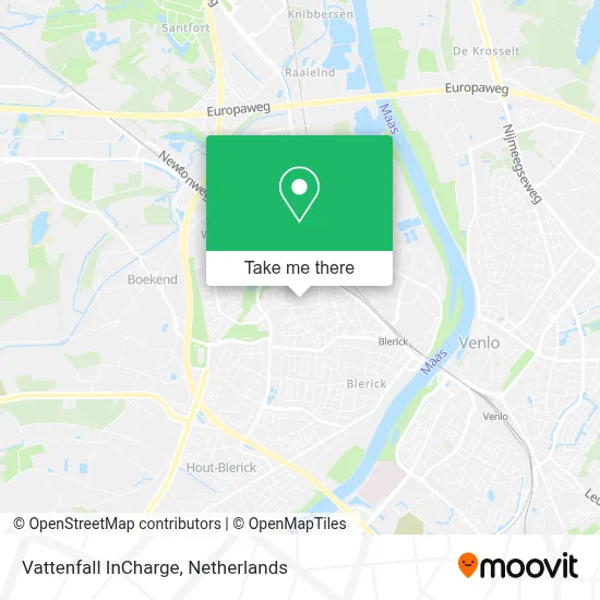 Vattenfall InCharge Karte