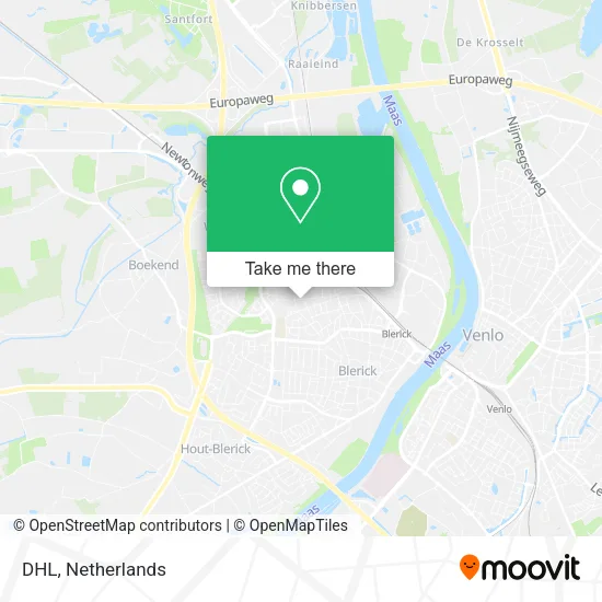 DHL map