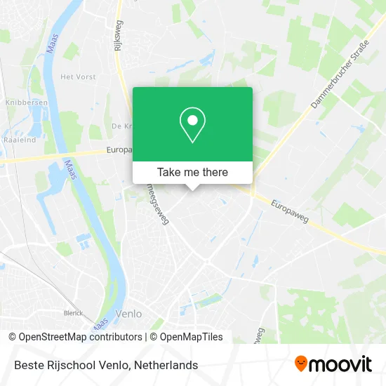 Beste Rijschool Venlo map