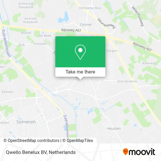 Qwello Benelux BV map