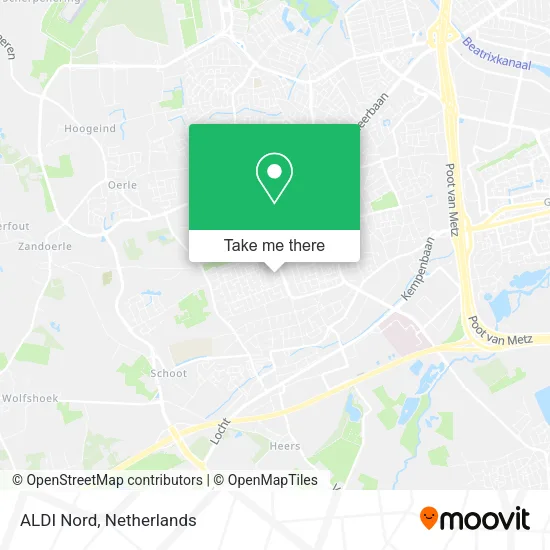 ALDI Nord map