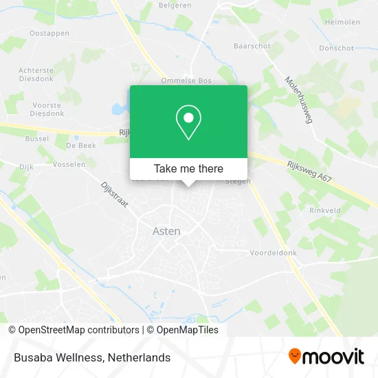 Busaba Wellness map