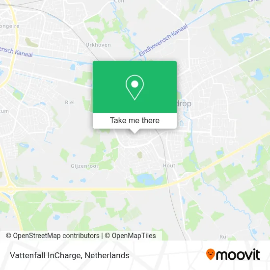 Vattenfall InCharge map