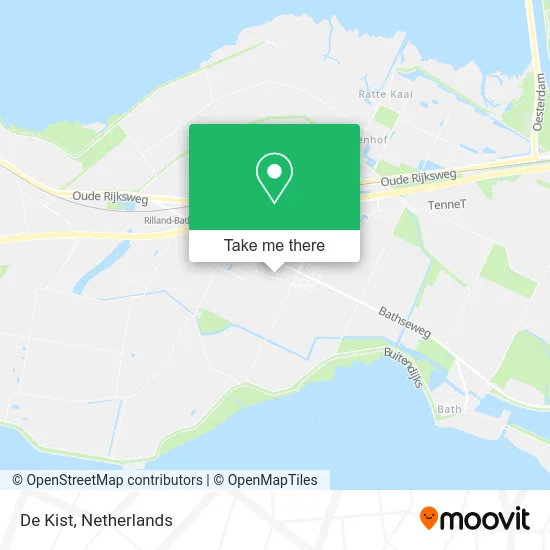 De Kist map