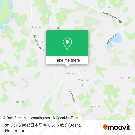 オランダ南部日本語キリスト教会(Jcsn) map