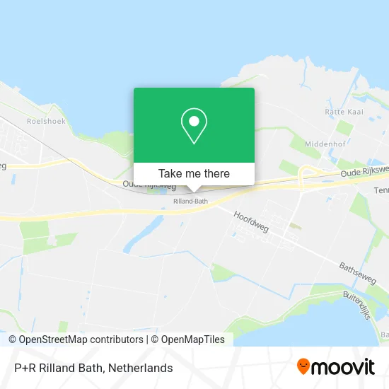 P+R Rilland Bath map