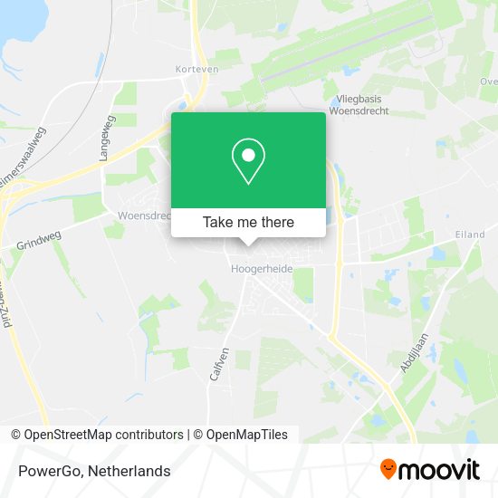 PowerGo map