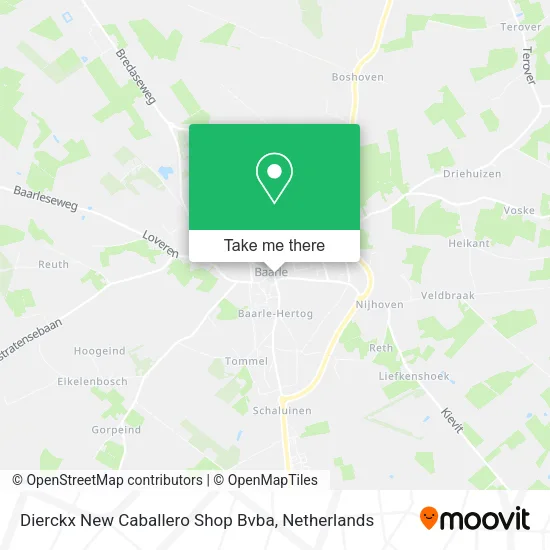 Dierckx New Caballero Shop Bvba map