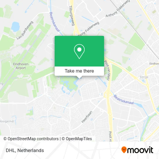 DHL map