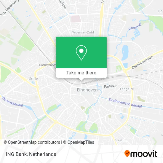 ING Bank map