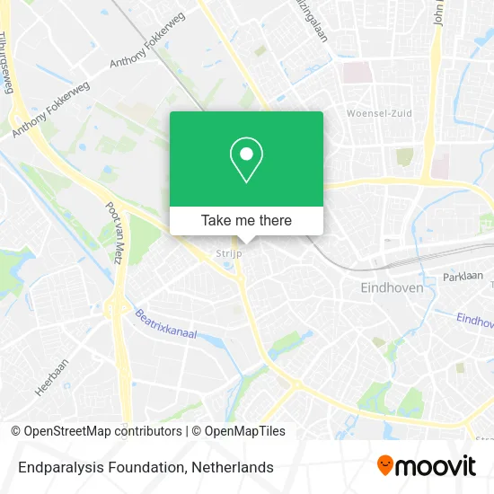 Endparalysis Foundation map