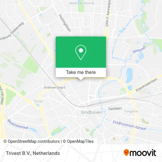 Trivest B.V. map