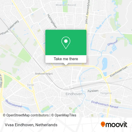 Vvaa Eindhoven map