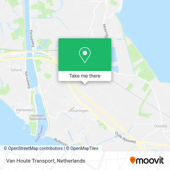 Van Houte Transport map