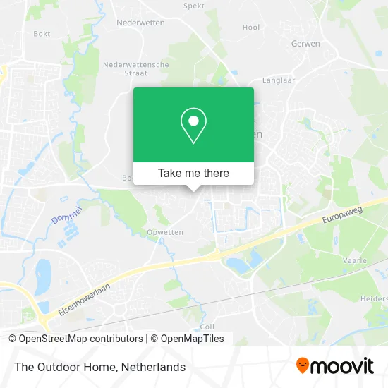 The Outdoor Home map