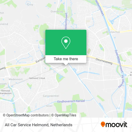 All Car Service Helmond map