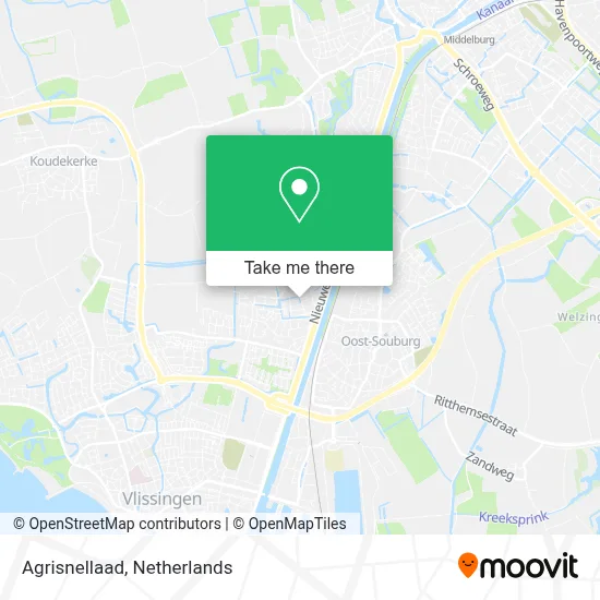 Agrisnellaad map