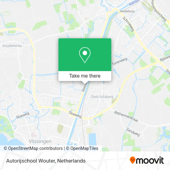 Autorijschool Wouter Karte