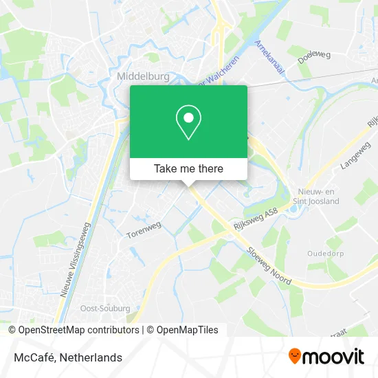 McCafé map
