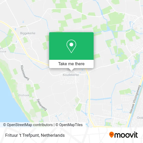 Frituur 't Trefpunt map