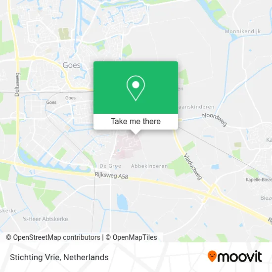 Stichting Vrie map
