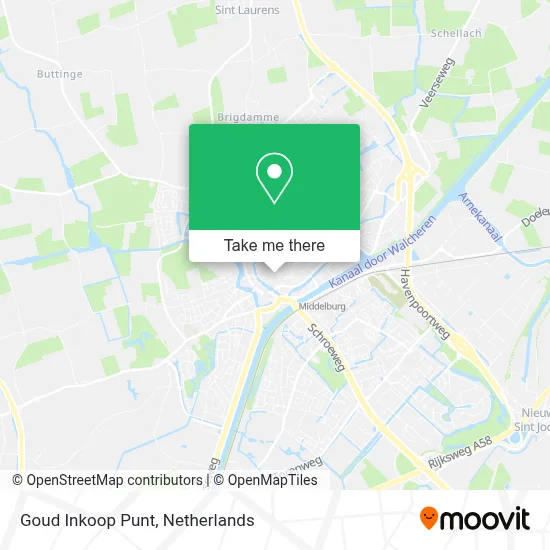 Goud Inkoop Punt map