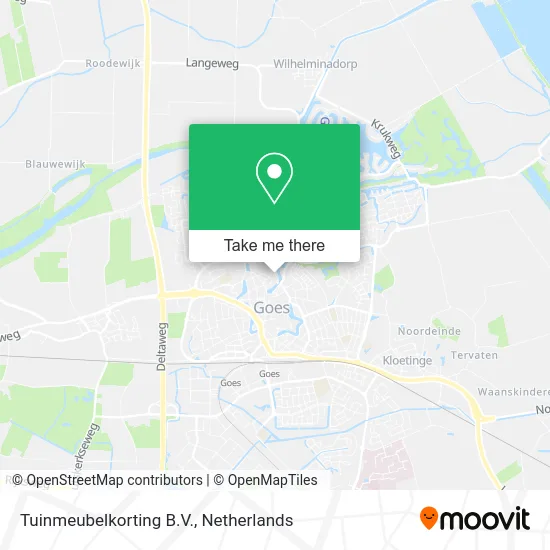 Tuinmeubelkorting B.V. map