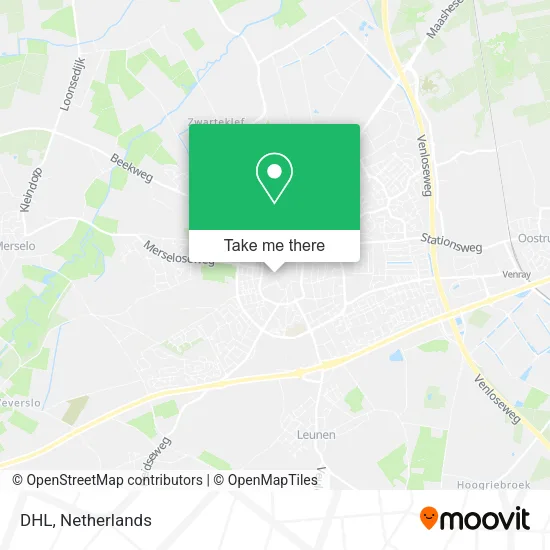 DHL map