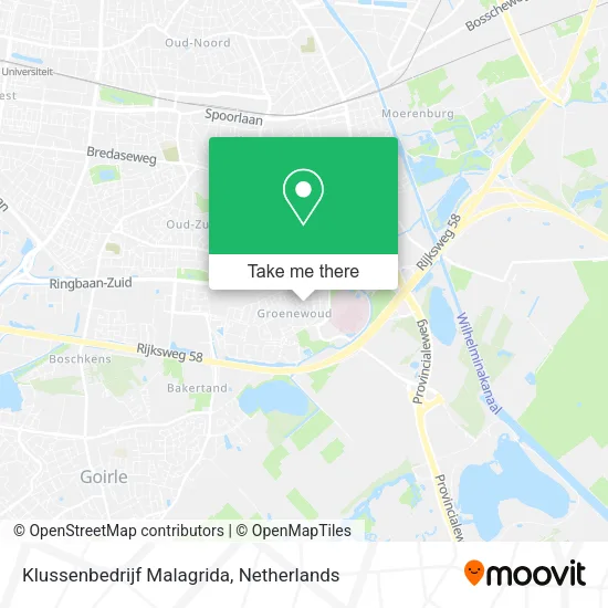 Klussenbedrijf Malagrida Karte