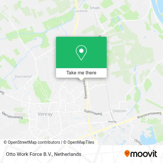 Otto Work Force B.V. map